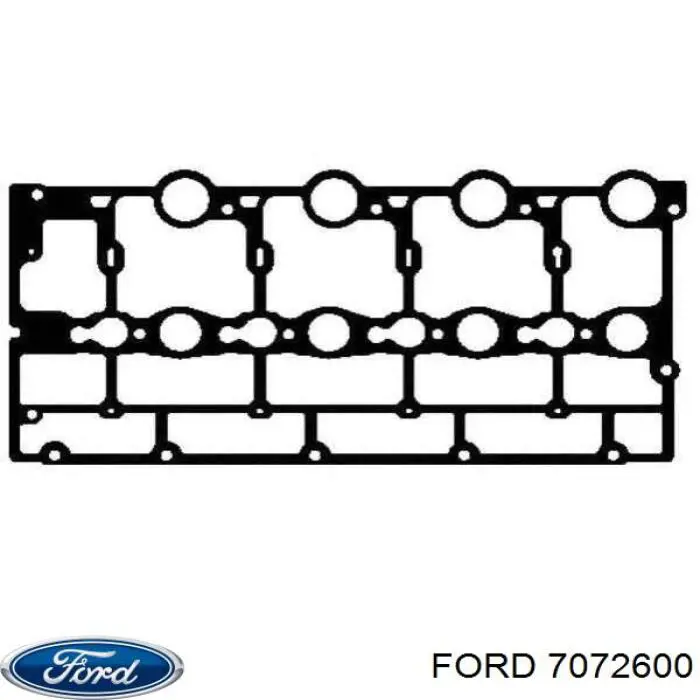 7072600 Ford прокладка головки блока циліндрів (гбц)