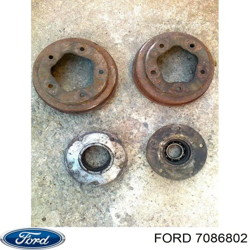 7086802 Ford Блок управління АБС (ABS)