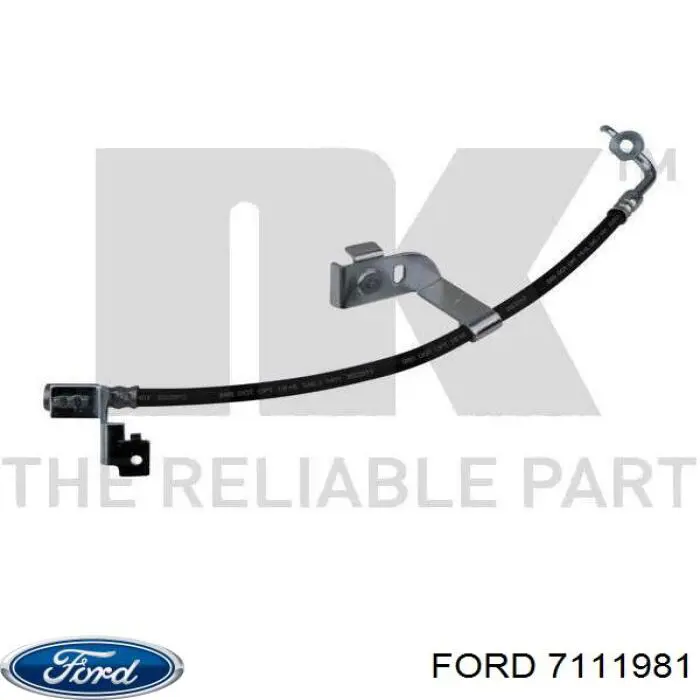 Купити 7111981 Ford Шланг гальмівний передній, лівий