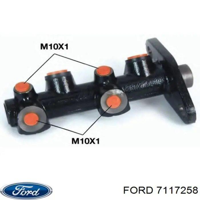 Купити 7117258 Ford Головний гальмівний циліндр
