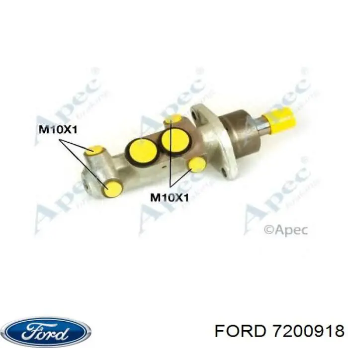 Купити 7200919 Ford Головний гальмівний циліндр