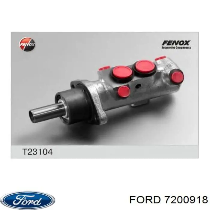 Головний гальмівний циліндр 7200919 Ford