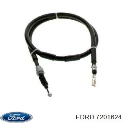 Трос ручного гальма задній, правий/лівий Ford 7201624 ціна, від 10.75 USD