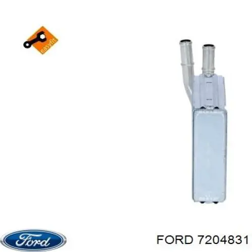 7204831 Ford Радіатор опалювача салону