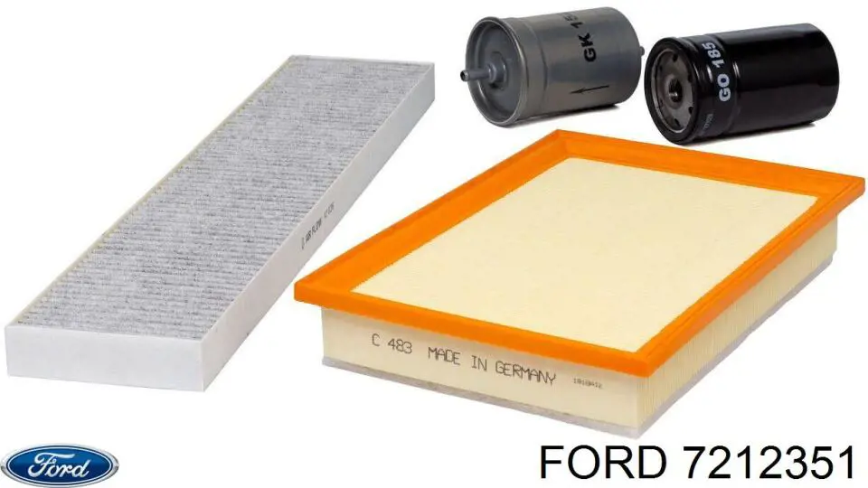 Фільтр паливний Ford 7212351