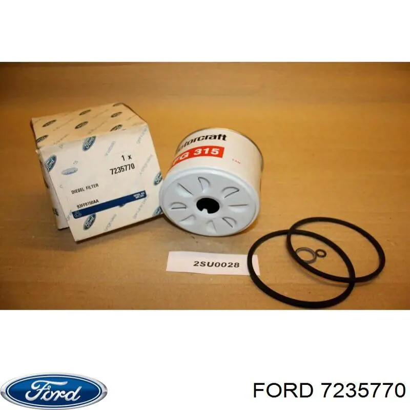 Фільтр тонкого очищення палива Ford 7235770 ціна, від 3.97 USD