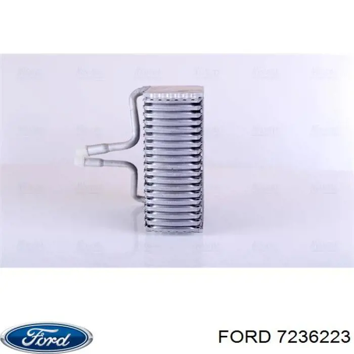 7236223 Ford радіатор кондиціонера салонний, випарник