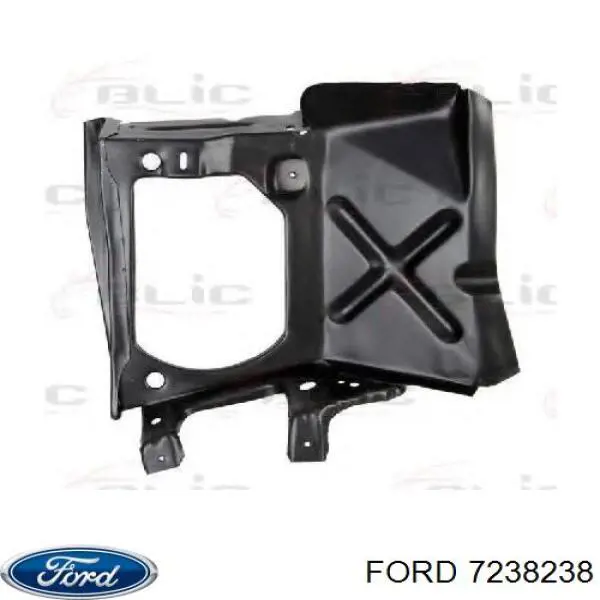 Купити 7238238 Ford Супорт радіатора лівий/монтажна панель кріплення фар