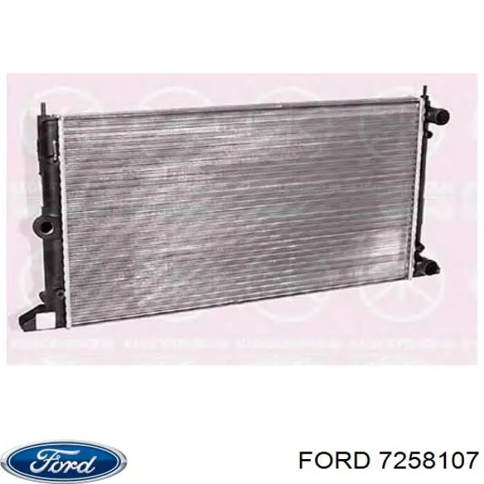 Радіатор основний Ford 7258107 ціна, від 50.68 USD