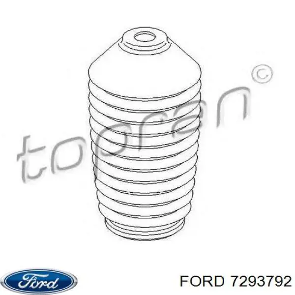 7293792 Ford Пильник стійки передньої