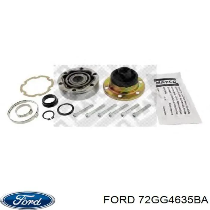 ШРУС внутрішній, задній Ford 72GG4635BA ціна, від 32.29 USD