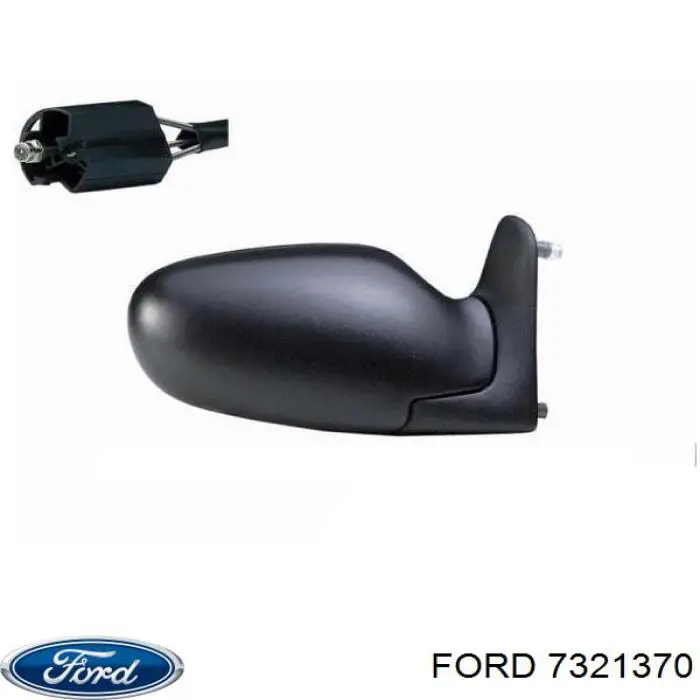 Купити 7321370 Ford Скло дзеркала заднього виду, правого