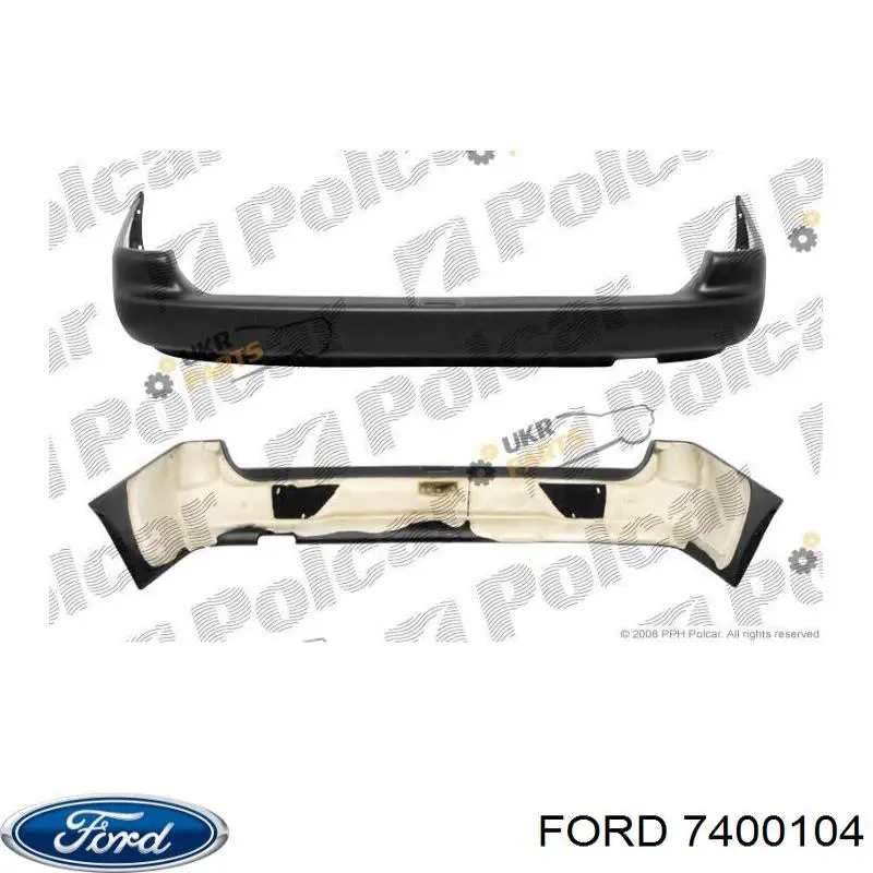 Кожух бампера заднього Ford Escort VII універсал (GAL, ANL) (1995 - 1999) ціна, від 120.17 USD