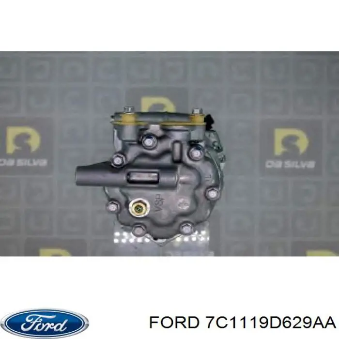 Компресор системи кондиціювання Sanden SD7V161067F ціна, від 114.04 USD
