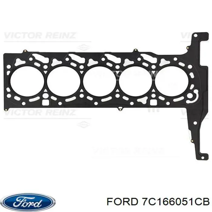 Прокладка ГБЦ Ford 7C166051CB ціна, від 82.28 USD