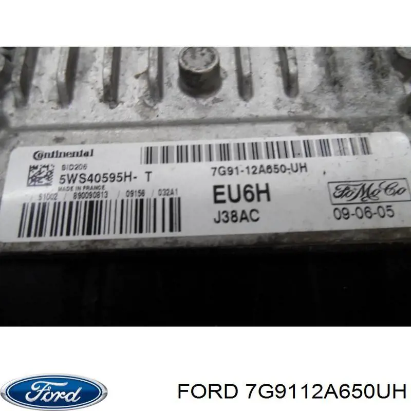 Купити 7G9112A650UH Ford 