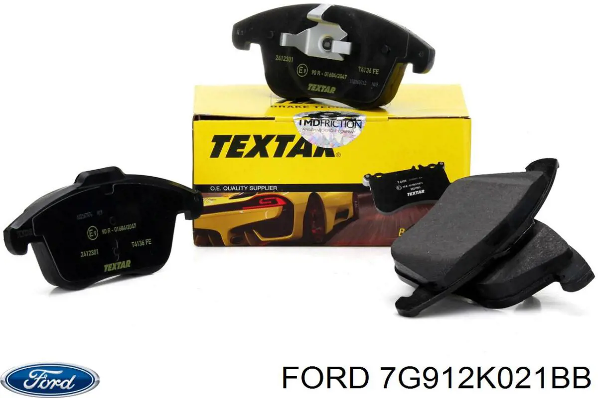 Гальмівні колодки Ford 7G912K021BB ціна, від 41.00 USD