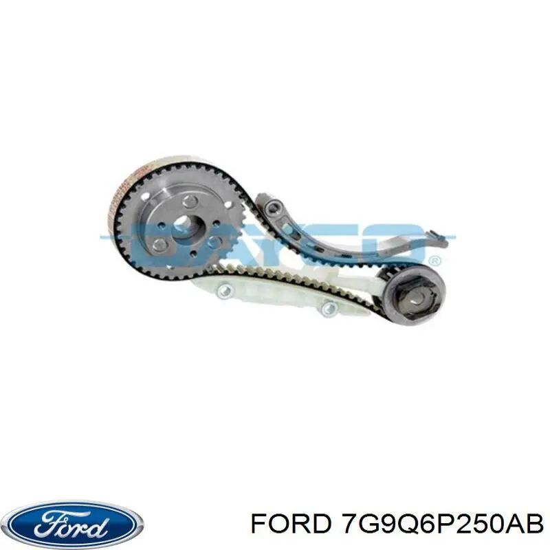 7G9Q6P250AB Ford Ремінь ГРМ, комплект