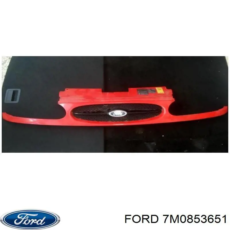 7M0853651 VAG Решітка радіатора