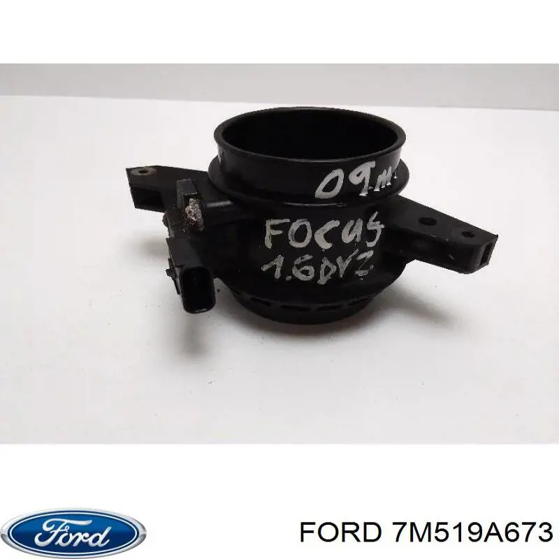 Головний патрубок витратоміра повітря (черепаха) Ford 7M519A673 ціна, від 11.25 USD