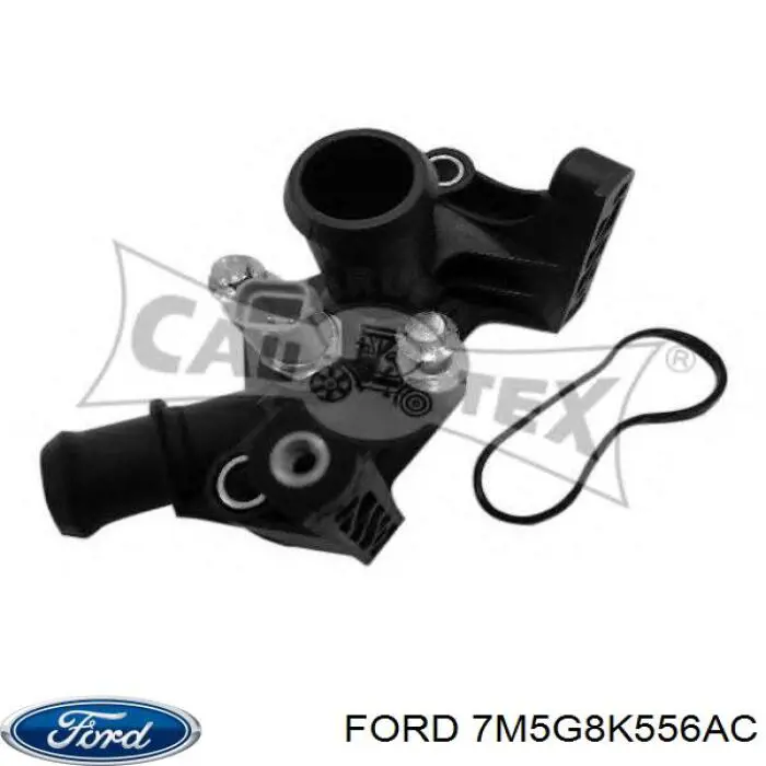 Фланець системи охолодження (трійник) Ford 7M5G8K556AC ціна, від 20.51 USD