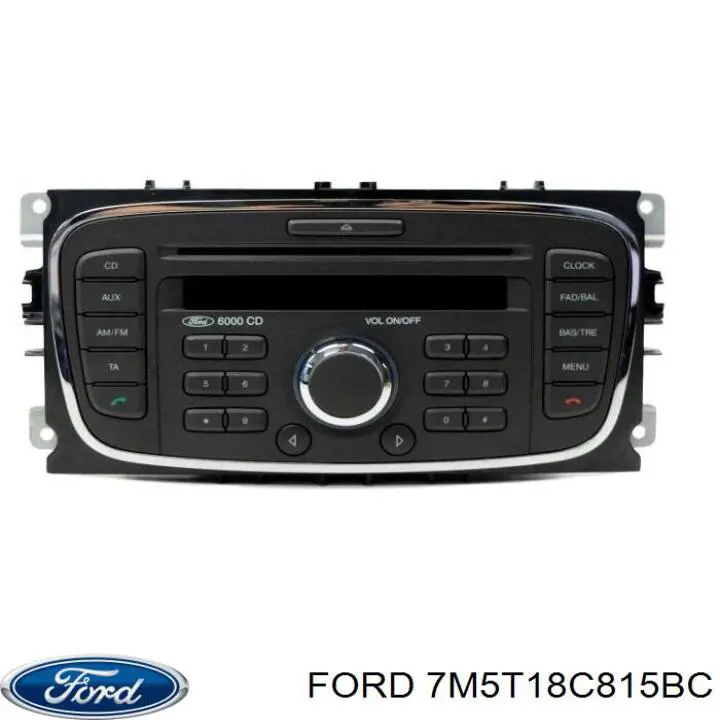 7M5T18C815BC Ford Магнітола (радіо AM/FM)