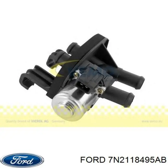 Кран обігрівача Ford 7N2118495AB