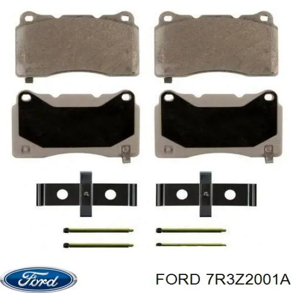Купити 7R3Z2001A Ford Колодки гальмівні передні, дискові