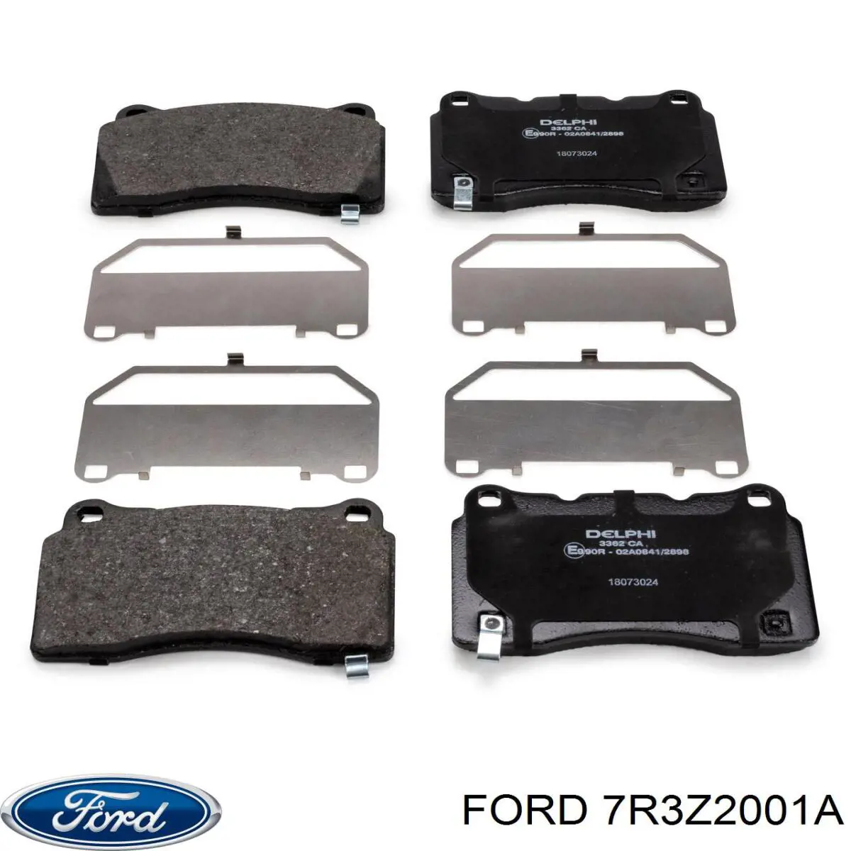 7R3Z2001A Ford Передні гальмівні колодки