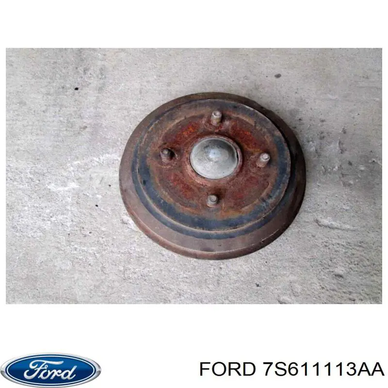 Купити 7S611113AA Ford Барабан гальмівний задній