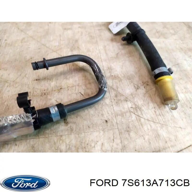 Шланг ГПК, низького тиску, від рейки/механізму до бачка Ford 7S613A713CB ціна, від 54.89 USD