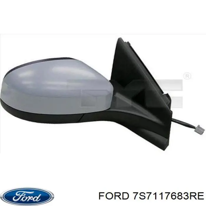 Купити 7S7117683RE Ford Бічне дзеркало заднього виду ліве