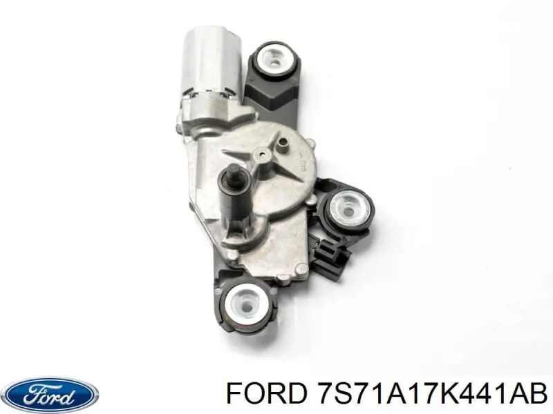 Купити 7S71A17K441AB Ford Двигун склоочисника заднього скла