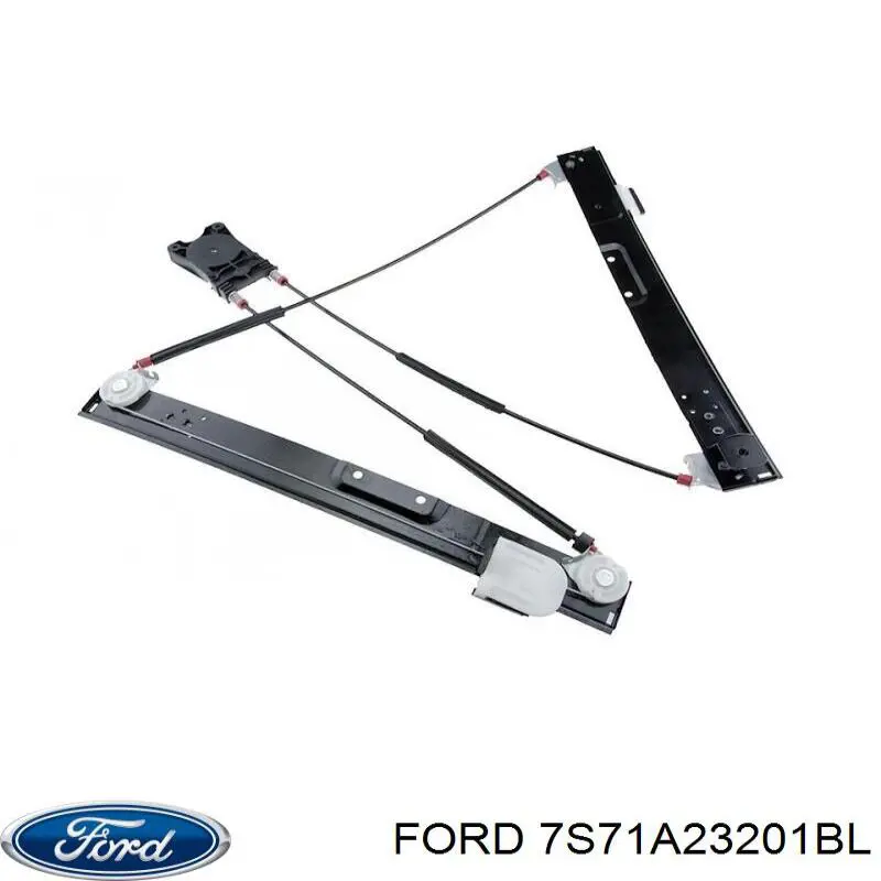 Купити 7S71A23201BL Ford Механізм стеклопідйомника водійських дверей