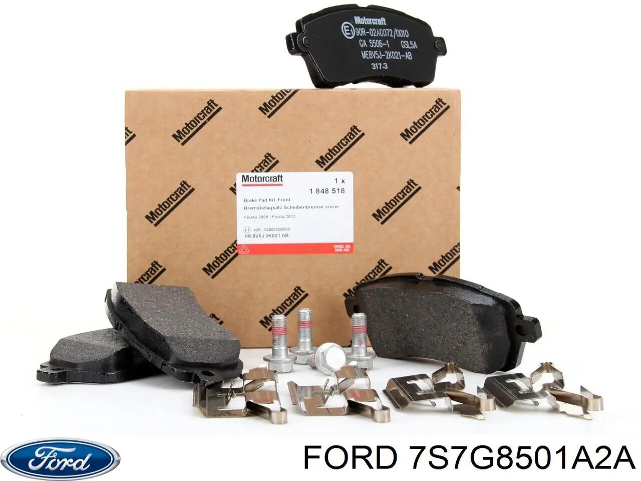 Помпа охолодження Ford 7S7G8501A2A ціна, від 34.34 USD