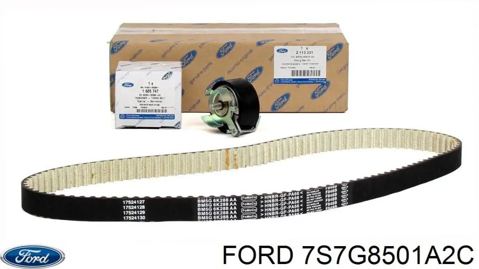 Купити 7S7G8501A2C Ford Насос охолоджуючої рідини