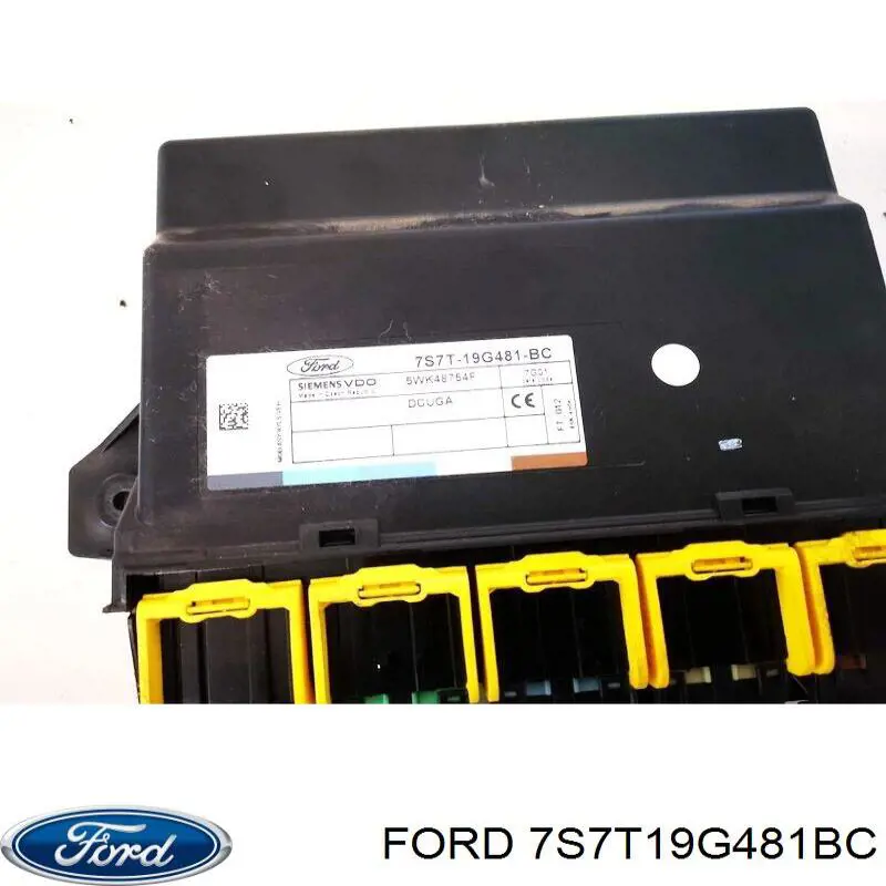 7S7T19G481BC Ford 
