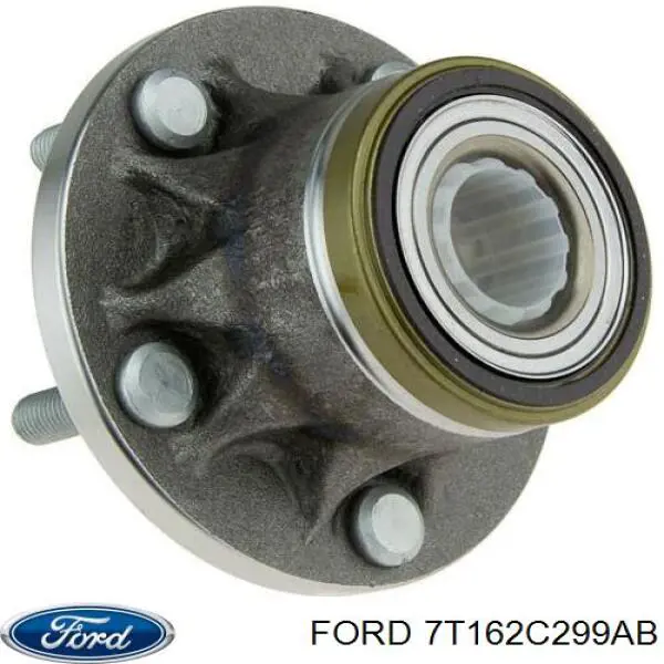 7T162C299AB Ford Маточина задня