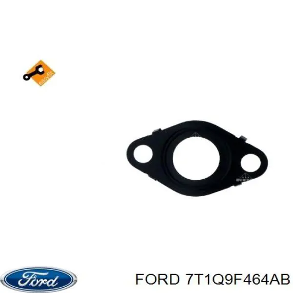 Радіатор системи EGR рециркуляції вихлопних газів 7T1Q9F464AB Ford