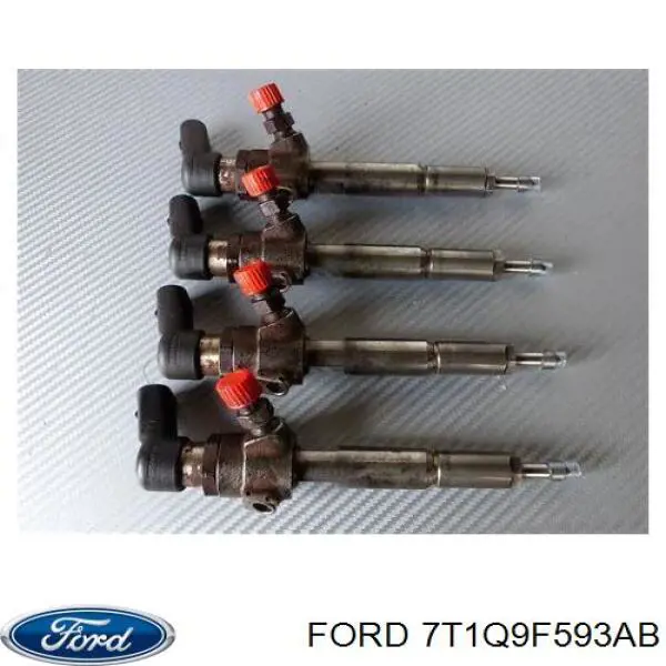 Паливні форсунки 7T1Q9F593AB Ford