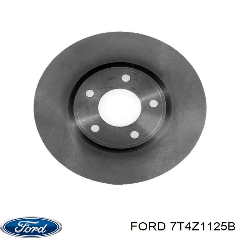 7T4Z1125B Ford Гальмо дискове переднє
