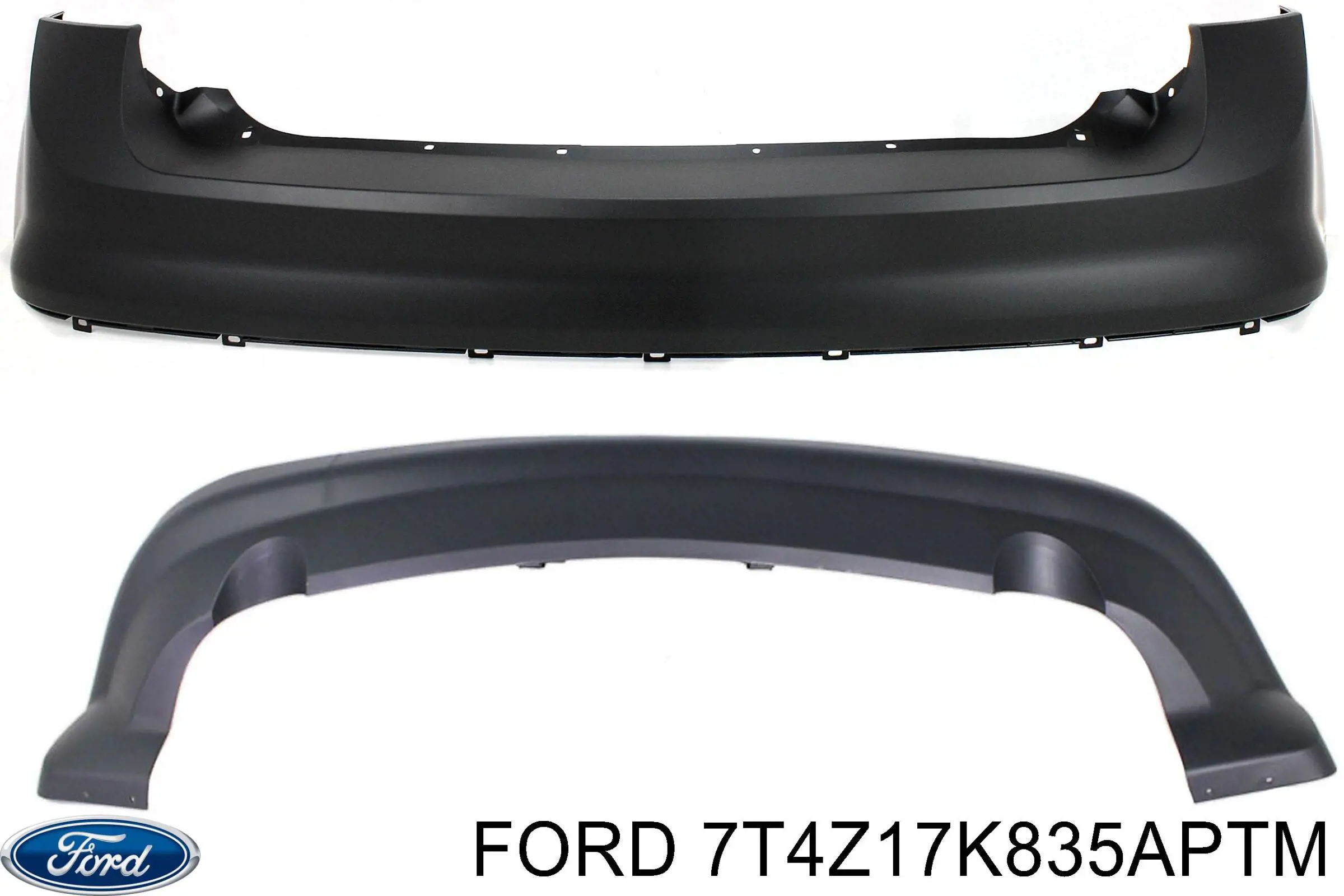 Буфер (бампер) задній на Ford Edge I U387