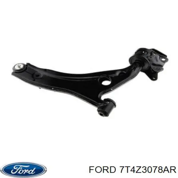 Купити 7T4Z3078AR Ford Важіль передньої підвіски нижній, правий