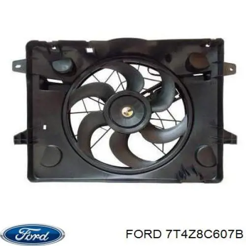  Вентилятор охолодження радіатора Ford Edge 1