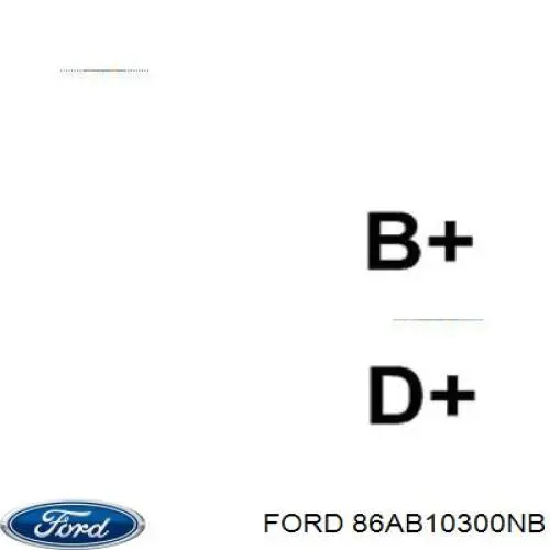 Купити 86AB10300NB Ford Генератор