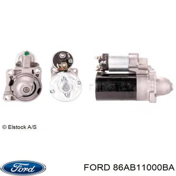 86AB11000BA Ford Стартер двигуна