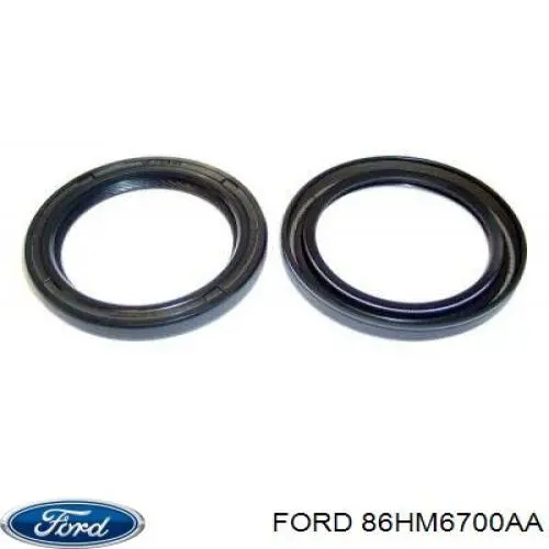 Купити 86HM6700AA Ford Сальник коленвала передній