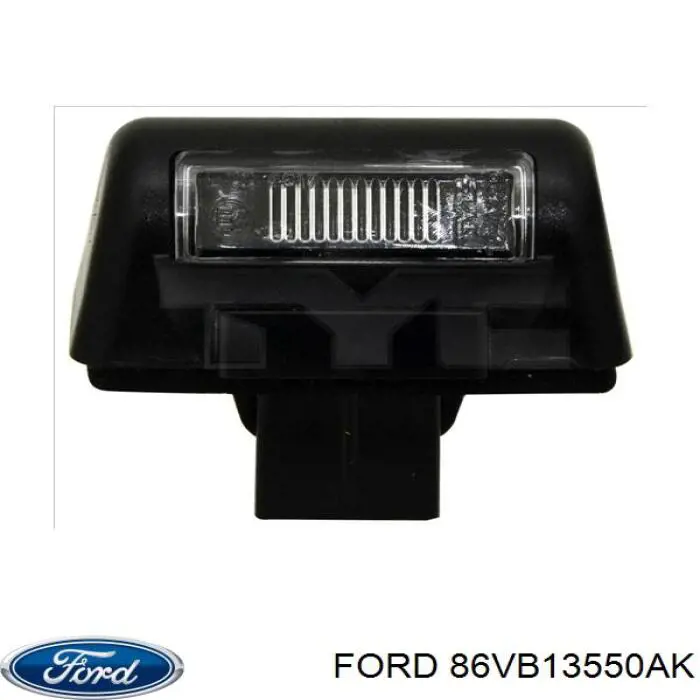 86VB13550AK Ford ліхтар підсвічування заднього номерного знака