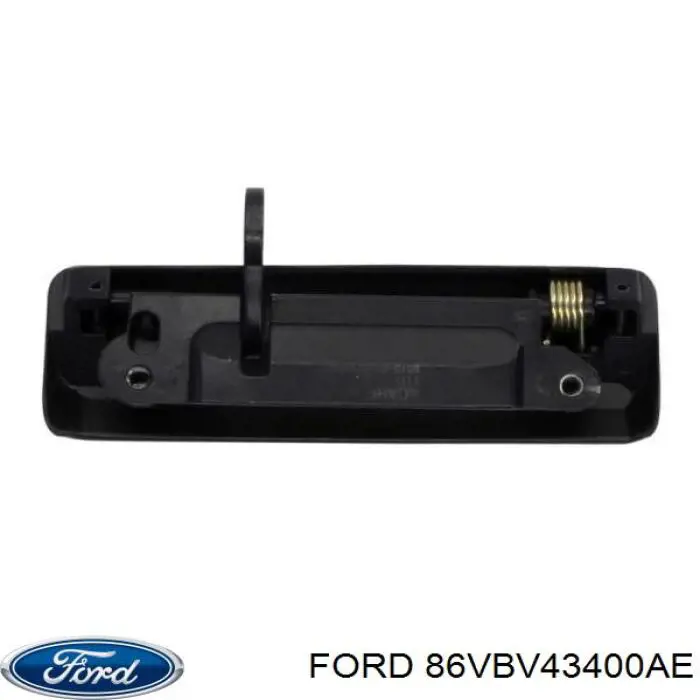 Ручка задньої (двостулкової) двері права зовнішня Ford Transit (E) (Форд Транзіт)