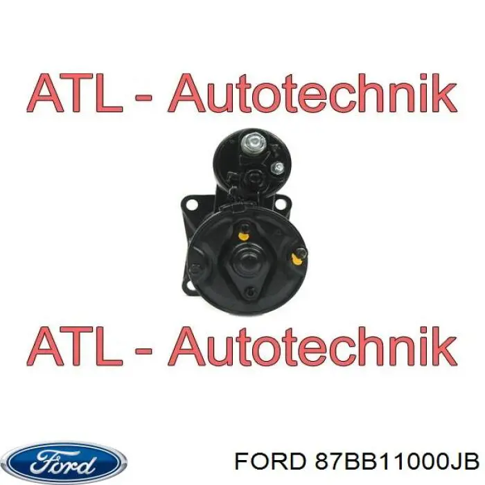 87BB11000JB Ford Стартер двигуна